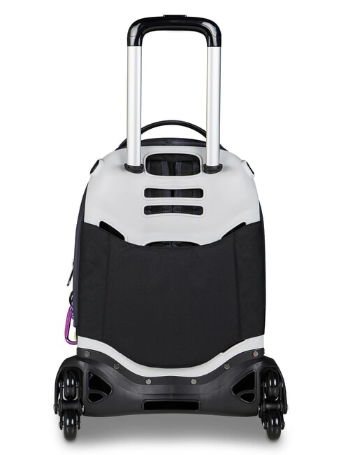 SHADOWS OF COLOR Backpack with trolley light purple - Backpack trolleys