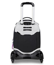 SEVEN SHADOWS OF COLOR Backpack with trolley light purple - Backpack trolleys - 5
