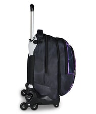 SEVEN SHADOWS OF COLOR Backpack with trolley light purple - Backpack trolleys - 6