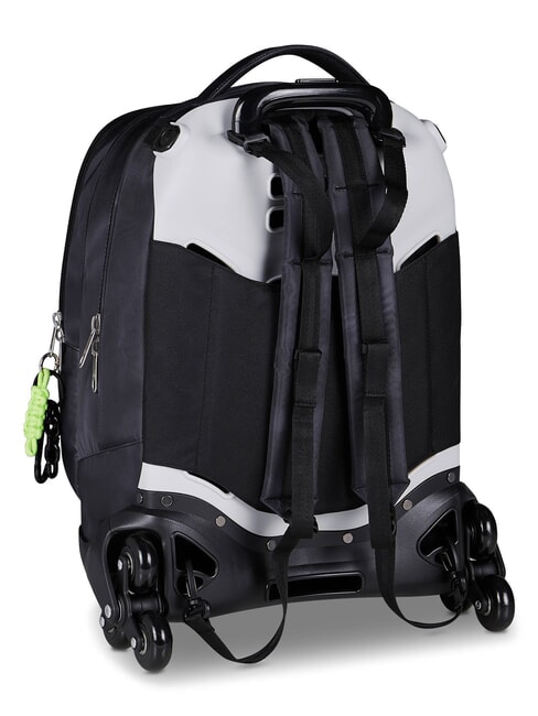 SHADOWS OF COLOR Backpack with trolley yellow - Backpack trolleys