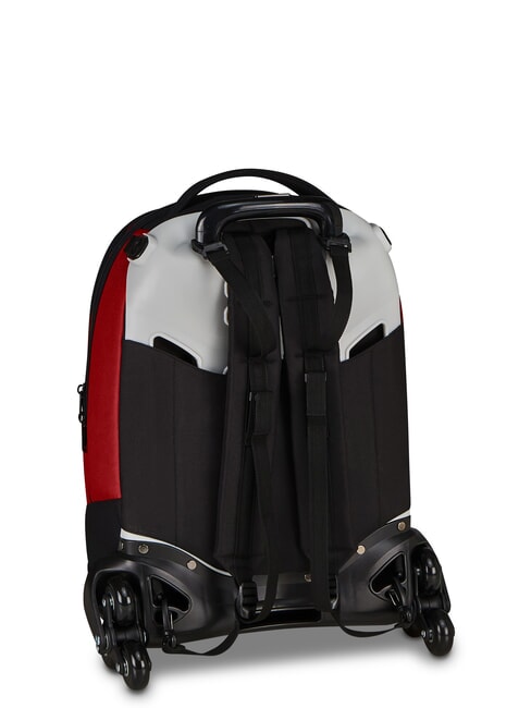LUPETTO SCHOOL Triple Wheel Trolley Backpack rome red - Backpack trolleys