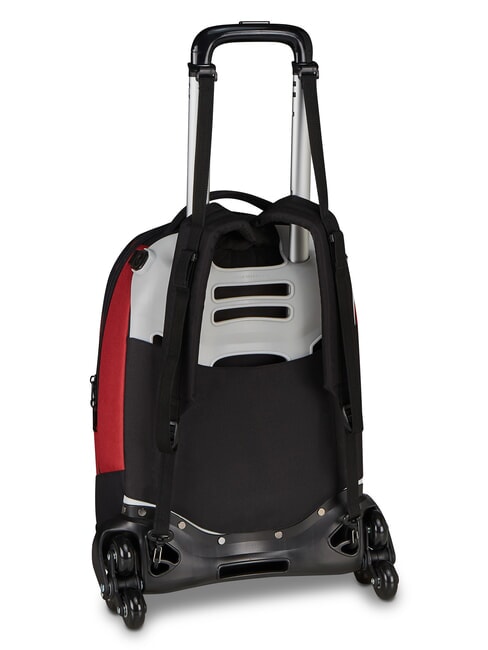 LUPETTO SCHOOL Triple Wheel Trolley Backpack rome red - Backpack trolleys