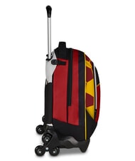 ROMA LUPETTO SCHOOL Triple Wheel Trolley Backpack rome red - Backpack trolleys - 5