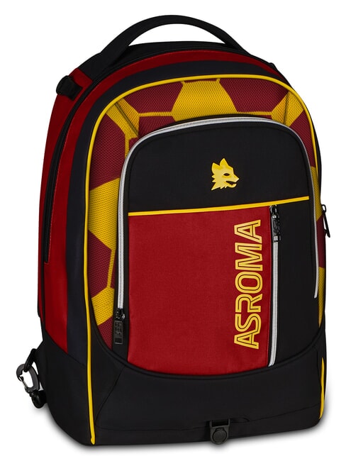 LUPETTO SCHOOL Triple Wheel Trolley Backpack rome red - Backpack trolleys