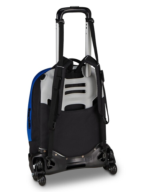 OUR DESTINY Backpack with trolley, detachable electric blue - Backpack trolleys