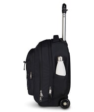 INVICTA LOGO Trolley Backpack Black - Backpack trolleys - 4