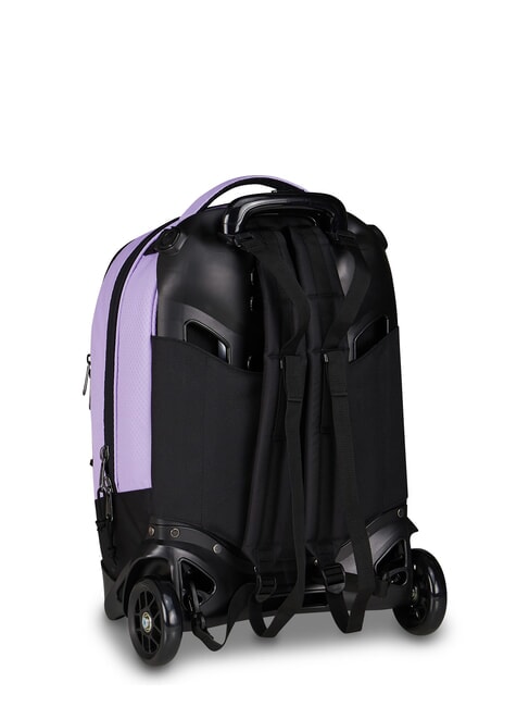 PLUS GRS LED 14" laptop trolley backpack lilac - Backpack trolleys