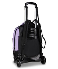 INVICTA PLUS GRS LED 14" laptop trolley backpack lilac - Backpack trolleys - 3