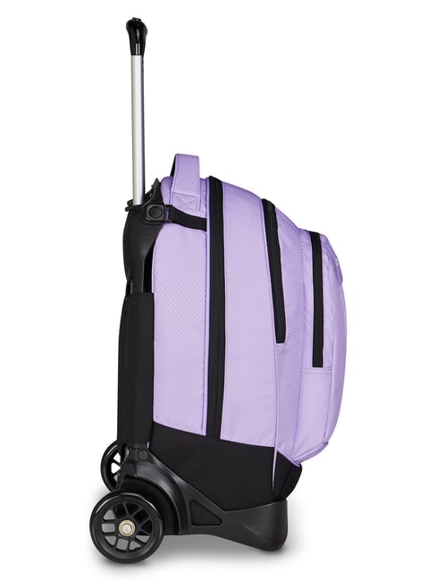 PLUS GRS LED 14" laptop trolley backpack lilac - Backpack trolleys