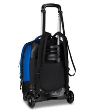 INVICTA PLUS GRS LED 14" laptop trolley backpack blue whales - Backpack trolleys - 3