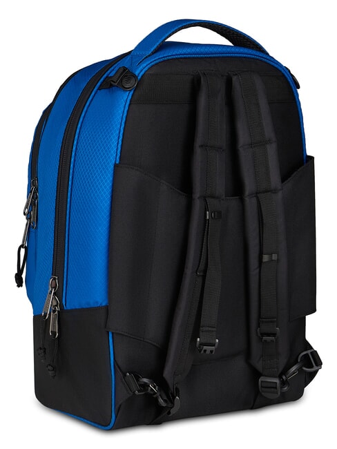 PLUS GRS LED 14" laptop trolley backpack blue whales - Backpack trolleys