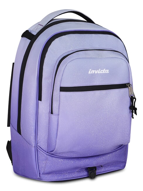 FANTASY 2-wheel detachable trolley backpack dahliapurple - Backpack trolleys