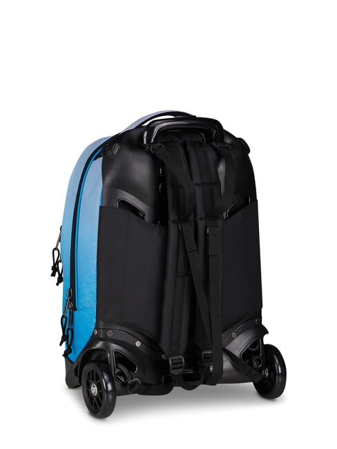 FANTASY 2-wheel detachable trolley backpack methyl blue - Backpack trolleys