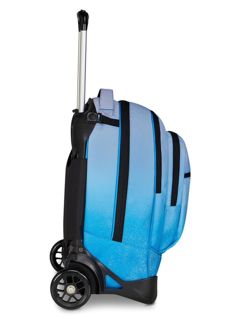 FANTASY 2-wheel detachable trolley backpack methyl blue - Backpack trolleys