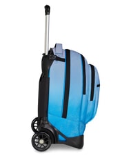 INVICTA FANTASY 2-wheel detachable trolley backpack methyl blue - Backpack trolleys - 5