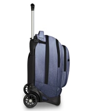 INVICTA FANTASY 2-wheel detachable trolley backpack Black - Backpack trolleys - 5