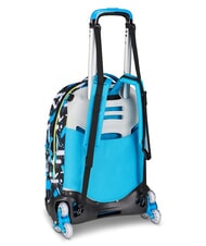 SJGANG METAL DRAGON BOY Trolley backpack, detachable bluebell turquoise - Backpack trolleys - 3