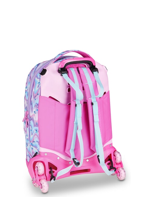 GLOW LED UNICORN GIRL 3 in 1 Trolley Backpack soft lilac - Backpack trolleys