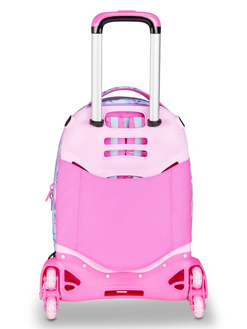 GLOW LED UNICORN GIRL 3 in 1 Trolley Backpack soft lilac - Backpack trolleys