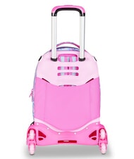 SJGANG GLOW LED UNICORN GIRL 3 in 1 Trolley Backpack soft lilac - Backpack trolleys - 4