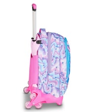 SJGANG GLOW LED UNICORN GIRL 3 in 1 Trolley Backpack soft lilac - Backpack trolleys - 5