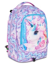 SJGANG GLOW LED UNICORN GIRL 3 in 1 Trolley Backpack soft lilac - Backpack trolleys - 6