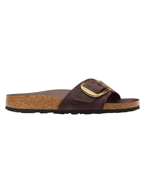 MADRID BIG BUCKLE HEX Leather sandals habana - Women&rsquo;s shoes