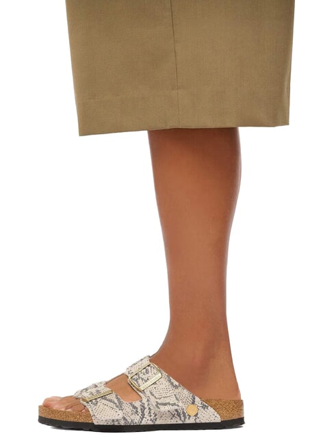 ARIZONA Leather sandals snake oyster - Women&rsquo;s shoes