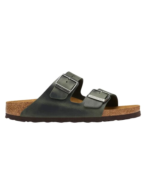 ARIZONA Oiled leather sandals thyme - Men&rsquo;s shoes