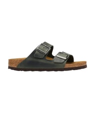 BIRKENSTOCK ARIZONA Oiled leather sandals - Men&rsquo;s shoes
