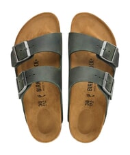 BIRKENSTOCK ARIZONA Oiled leather sandals thyme - Men&rsquo;s shoes - 3
