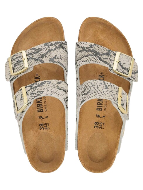 ARIZONA Leather sandals snake oyster - Women&rsquo;s shoes