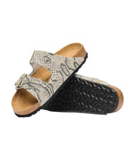 BIRKENSTOCK ARIZONA Leather sandals snake oyster - Women&rsquo;s shoes - 4