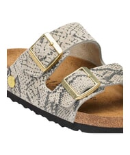 BIRKENSTOCK ARIZONA Leather sandals snake oyster - Women&rsquo;s shoes - 5