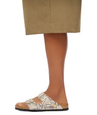 BIRKENSTOCK ARIZONA Leather sandals snake oyster - Women&rsquo;s shoes - 6