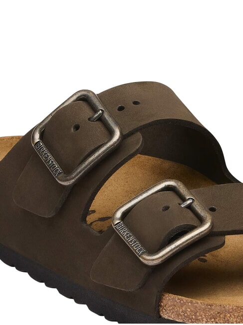 ARIZONA WB Leather sandals mocca - Men&rsquo;s shoes