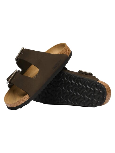 ARIZONA WB Leather sandals mocca - Men&rsquo;s shoes