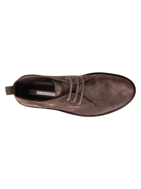 MUST Suede leather shoes chocolate brown - Men&rsquo;s shoes