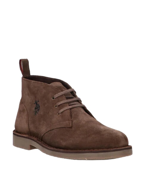 MUST Suede leather shoes chocolate brown - Men&rsquo;s shoes