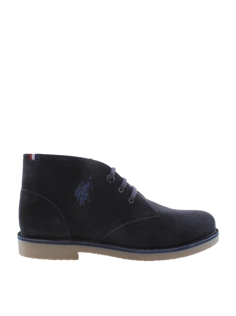 MUST Suede leather shoes medieval blue - Men&rsquo;s shoes