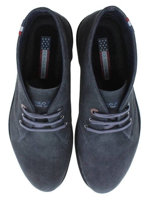 MUST Suede leather shoes medieval blue - Men&rsquo;s shoes