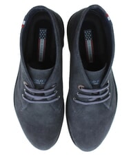 U.S. POLO ASSN. MUST Suede leather shoes medieval blue - Men&rsquo;s shoes - 4