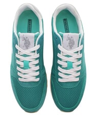 U.S. POLO ASSN. JAKE Mixed leather sneakers bayou green - Men&rsquo;s shoes - 4