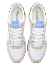 U.S. POLO ASSN. CLEEF Mixed leather sneakers white-light beige - Men&rsquo;s shoes - 4