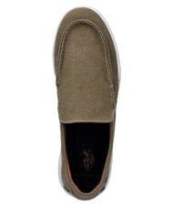 U.S. POLO ASSN. ALONSO Canvas moccasins dark olive - Men&rsquo;s shoes - 3