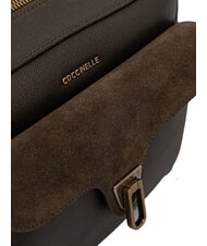 COCCINELLE BEAT WAXED Shoulder bag mud - Women&rsquo;s Bags - 4