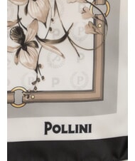 POLLINI FIORI2 Scarf black flowers2 - Scarves - 3