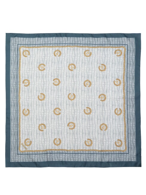 CROCO LOGO Scarf crocus blue - Scarves