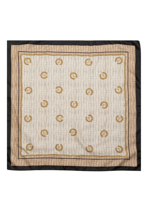 CROCO LOGO Scarf black crocus - Scarves