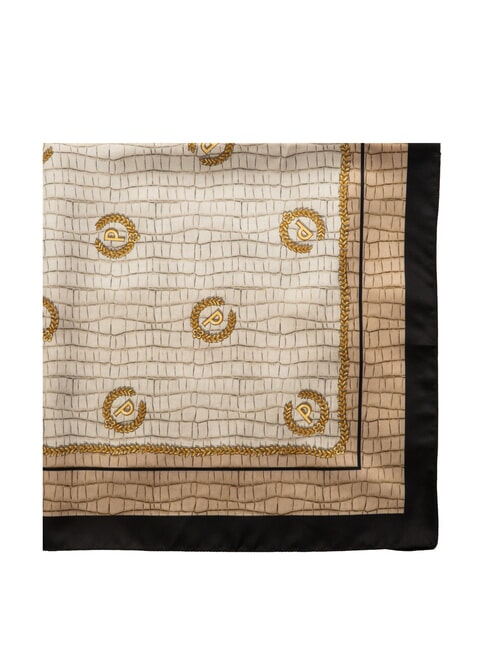 CROCO LOGO Scarf black crocus - Scarves
